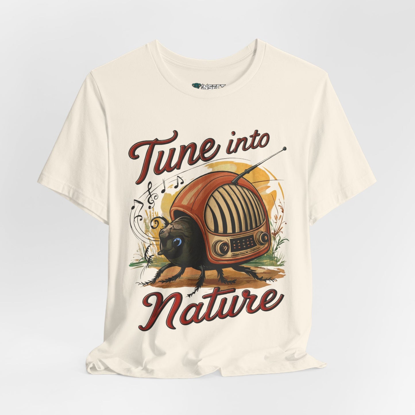 Tune Into Nature – Vintage Beetle Tee