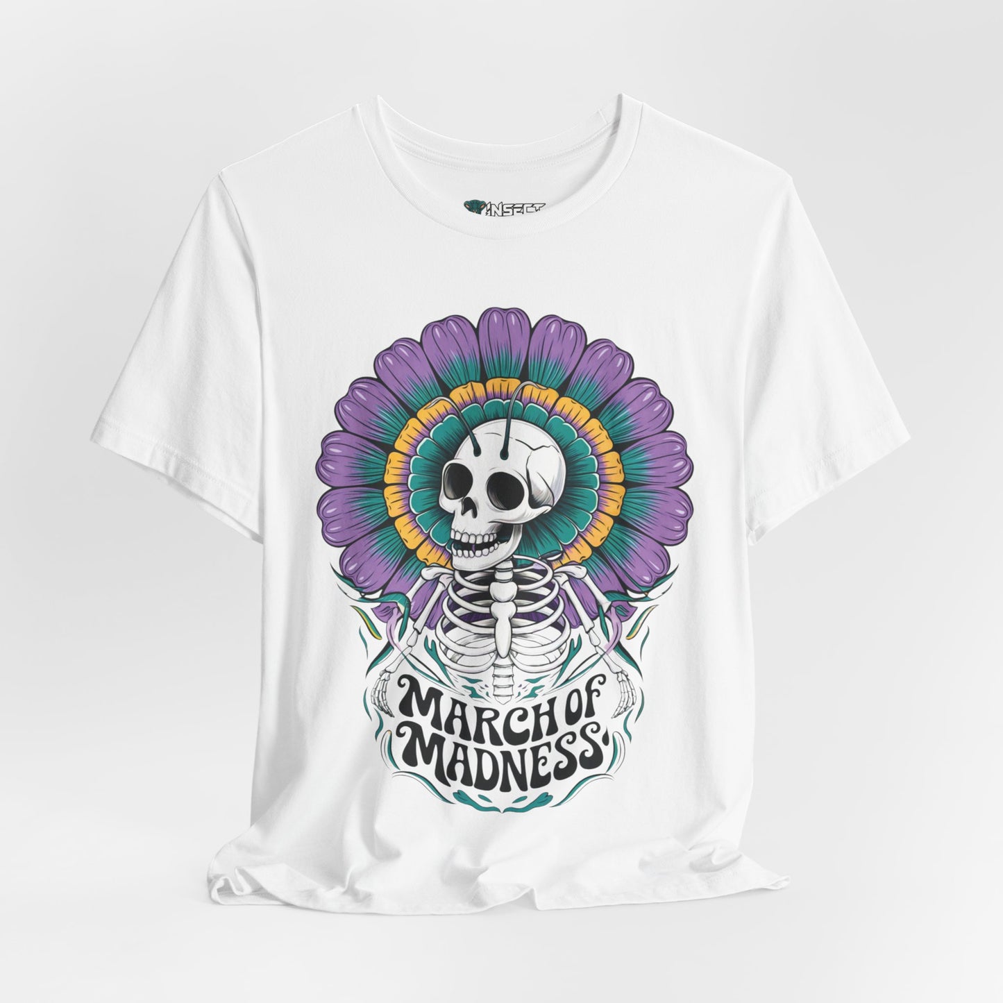 Ant Skeleton Floral March Tee