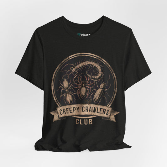 Creepy Crawlers Club Emblem Tee