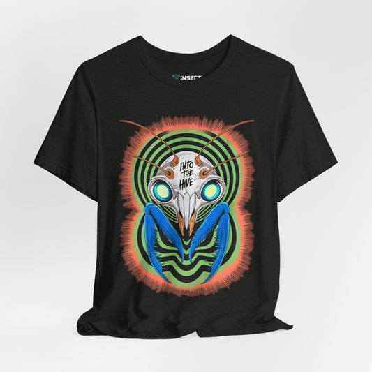 Mantis Skull Hypnotic Swirl Tee