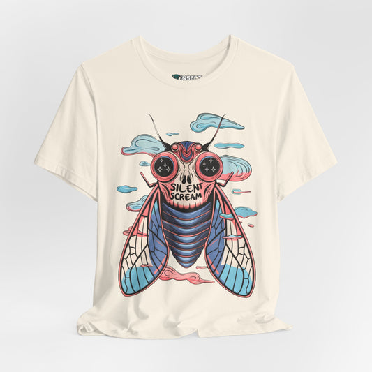 Cicada Skull Cosmic Cry Tee