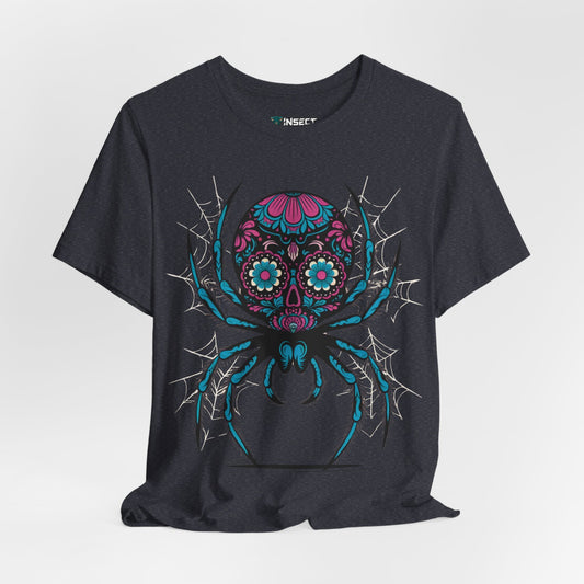 Sugar Skull Spider Fiesta Tee