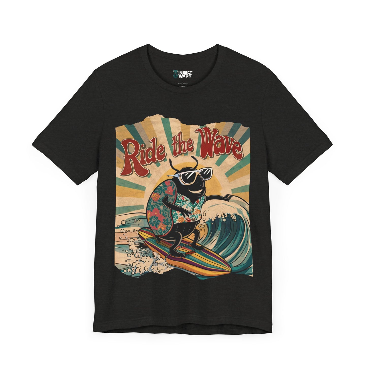 Ride the Wave – 60s Surf Beetle Tee