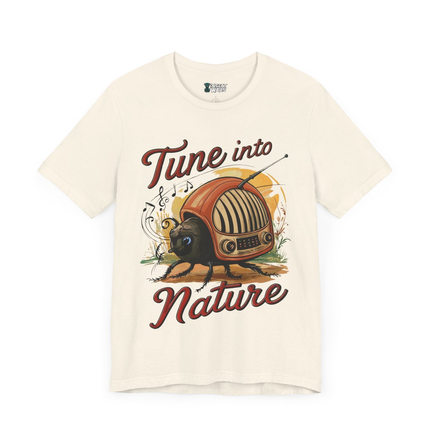 Tune Into Nature – Vintage Beetle Tee