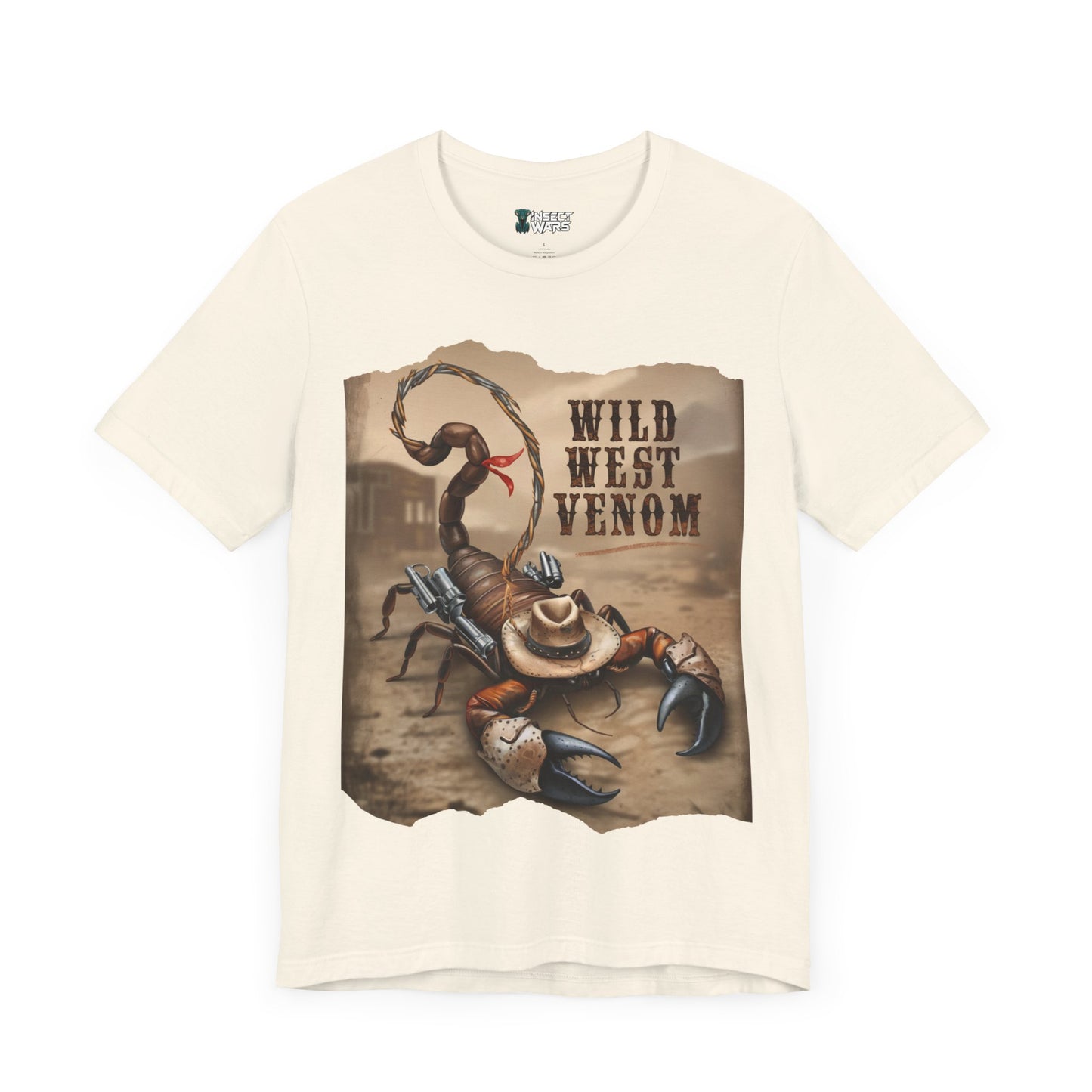 Wild West Venom – Gunslinger Scorpion Tee