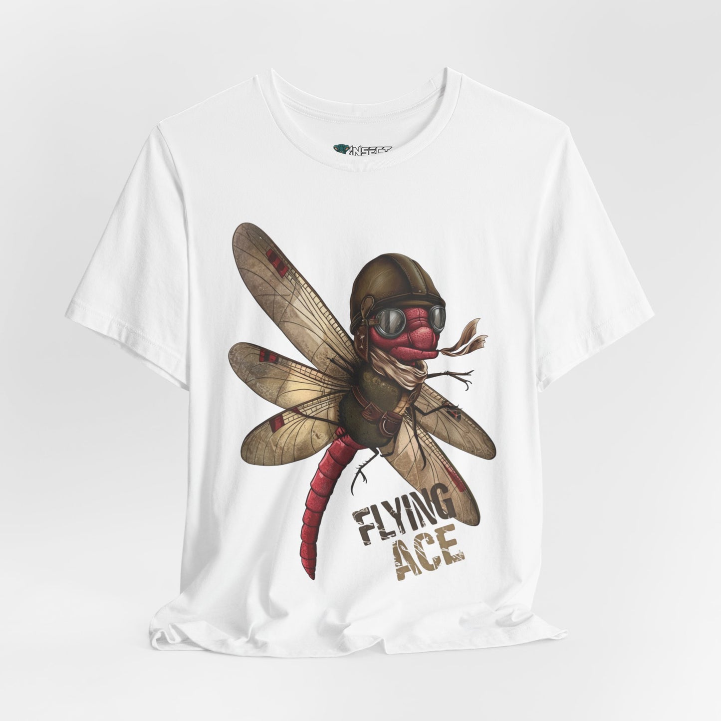 Flying Ace – WWI Aviator Dragonfly Tee