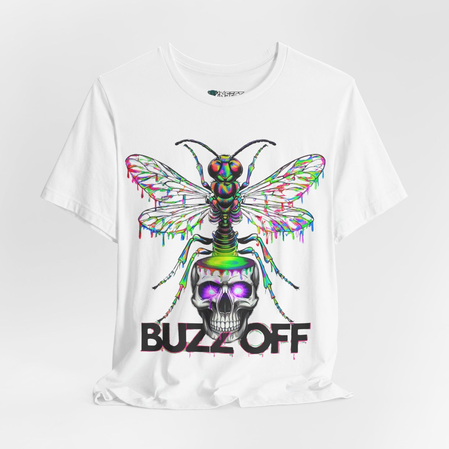 Psychedelic Wasp Skeleton Buzz Tee