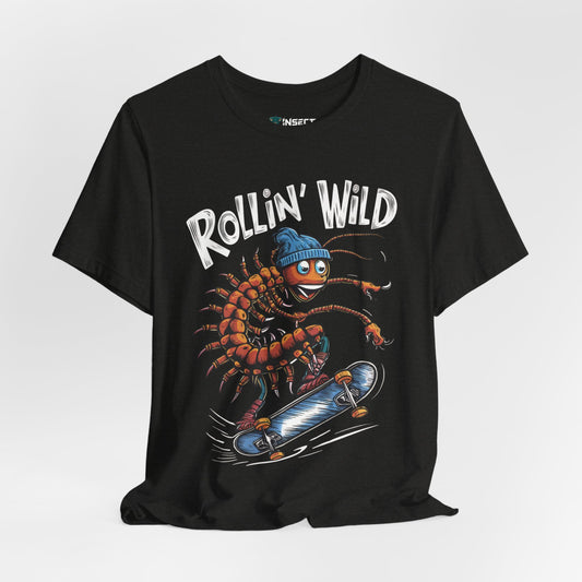 Rollin' Wild – Centipede Skater Tee