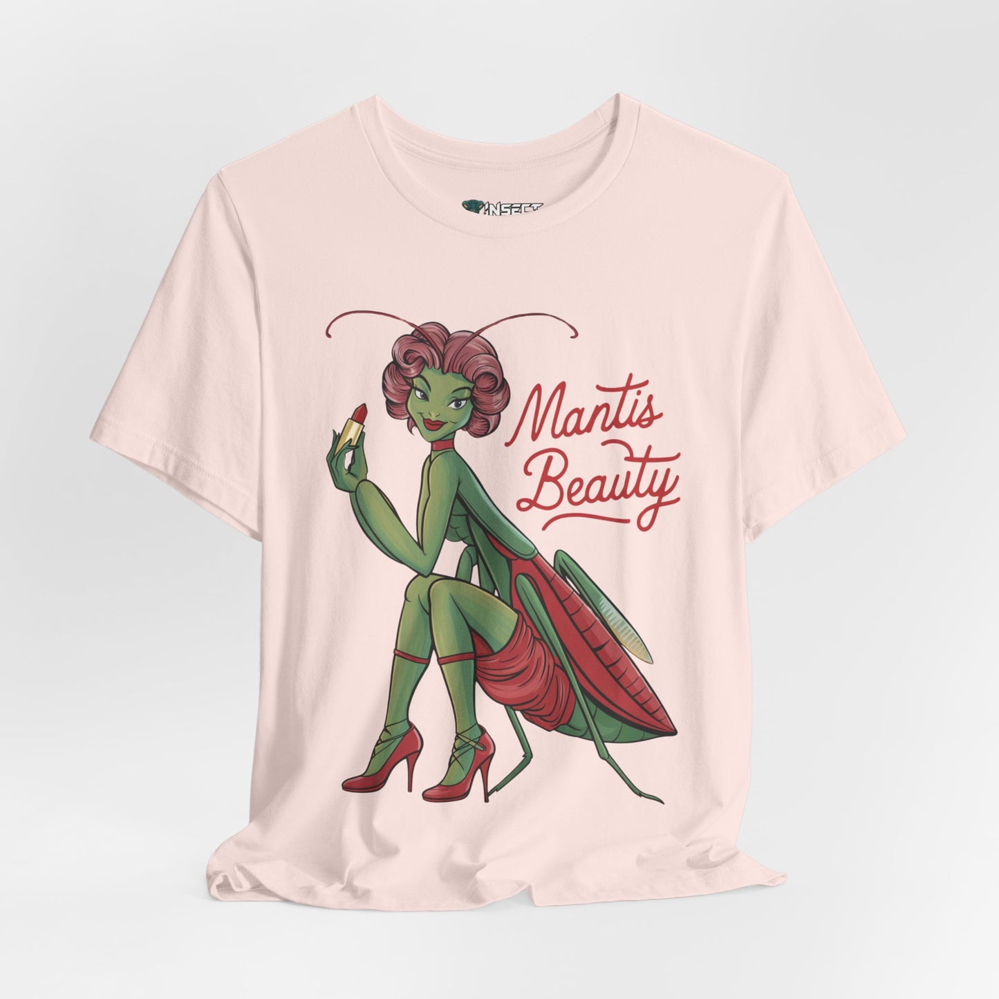 Mantis Beauty – 1940s Pin-Up Tee