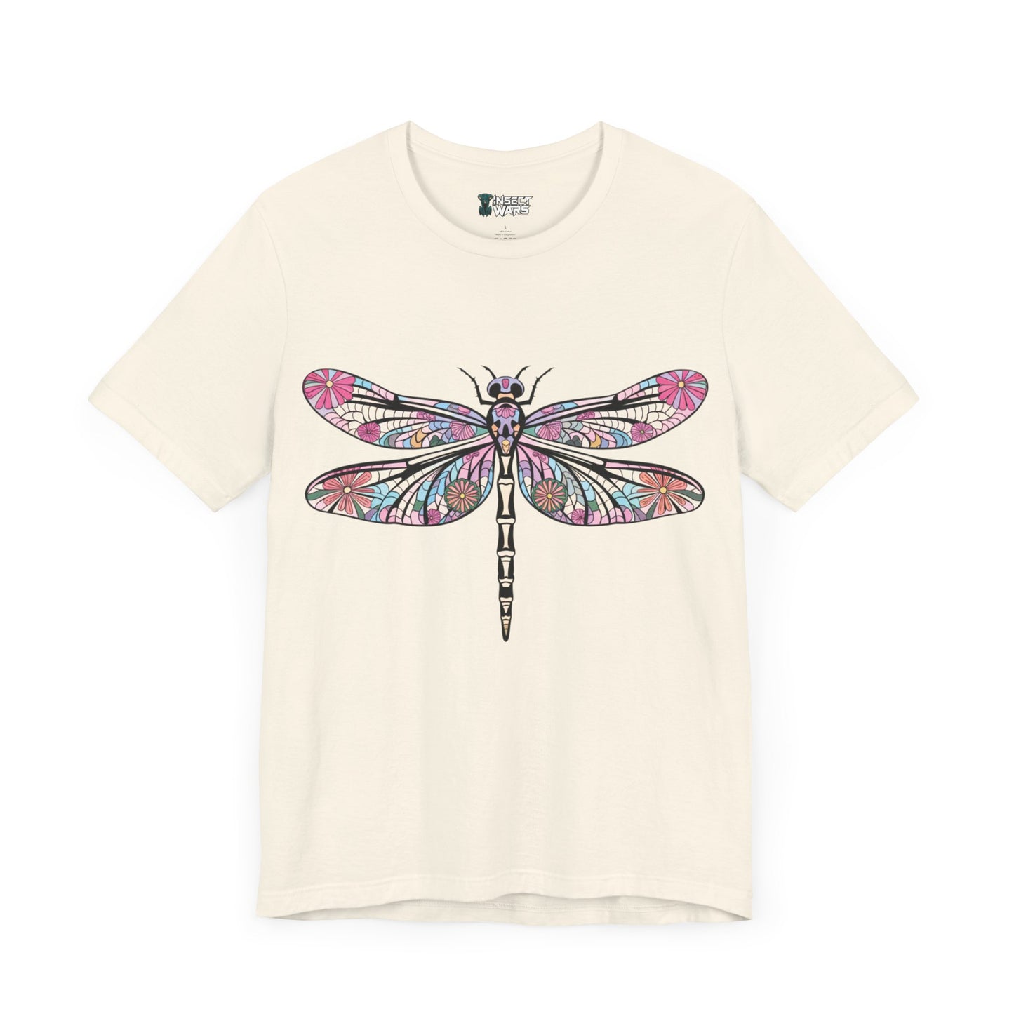 Day of the Dead Dragonfly Skeleton Celebration Tee