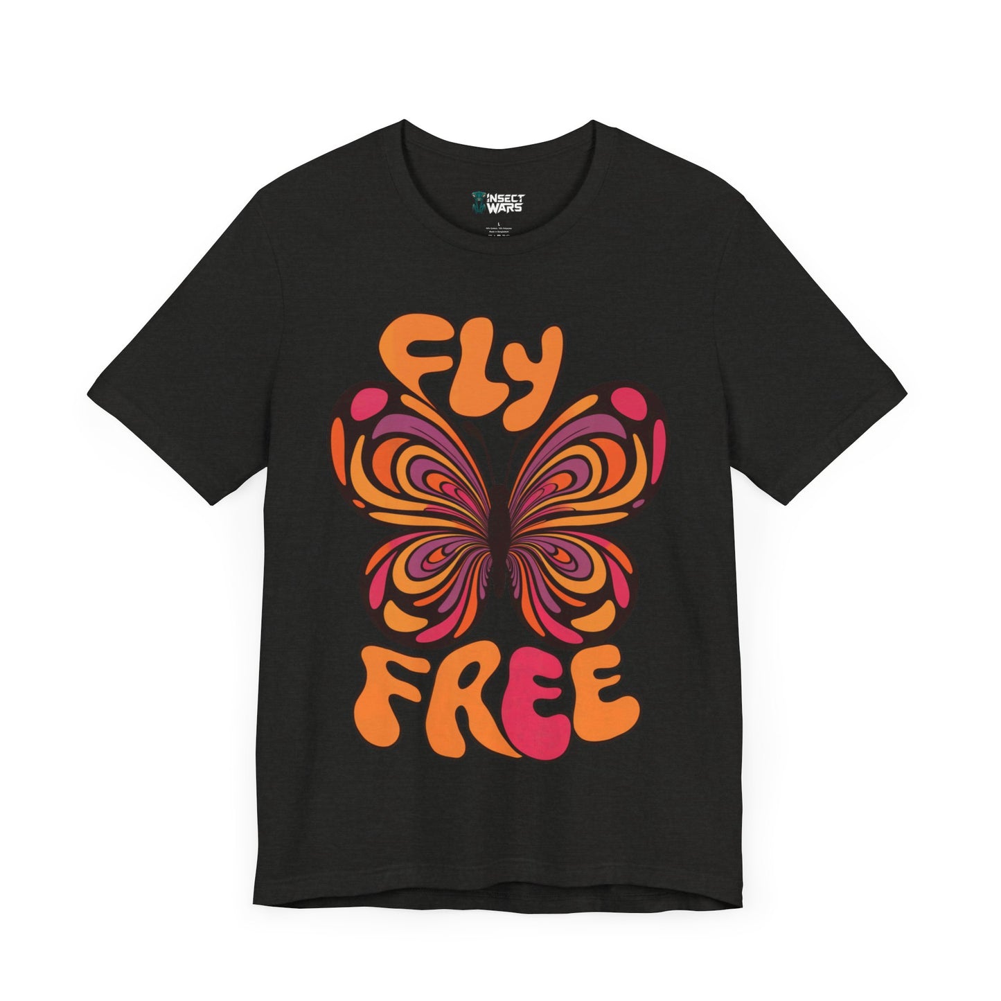 Fly Free – Psychedelic Butterfly Tee