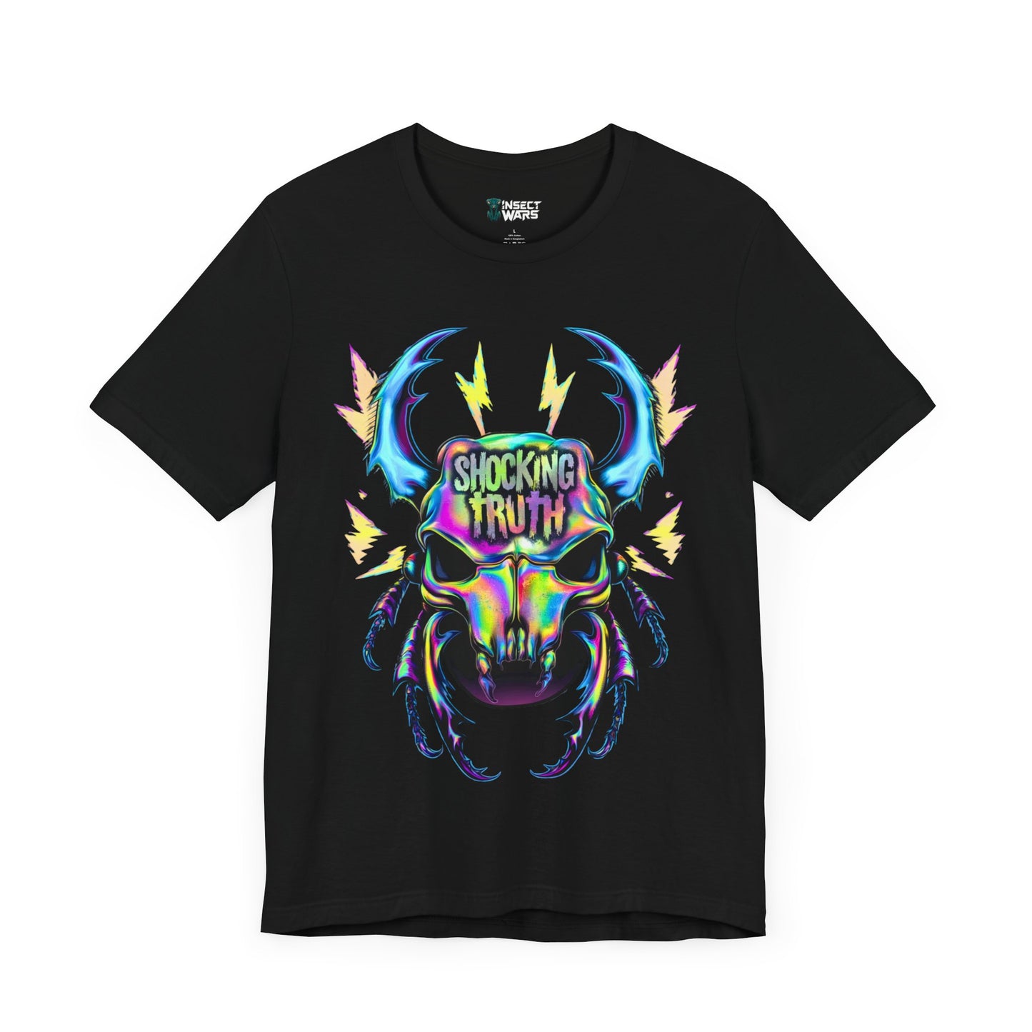 Beetle Skull Electric Shock Tee