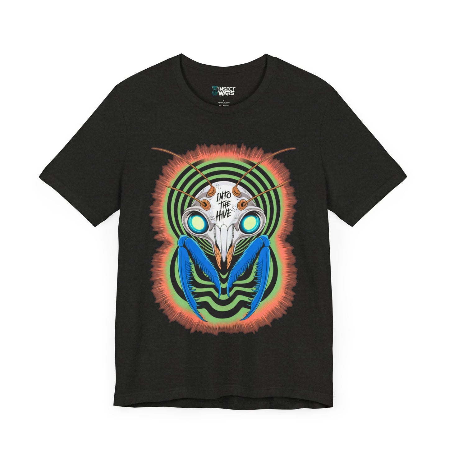 Mantis Skull Hypnotic Swirl Tee