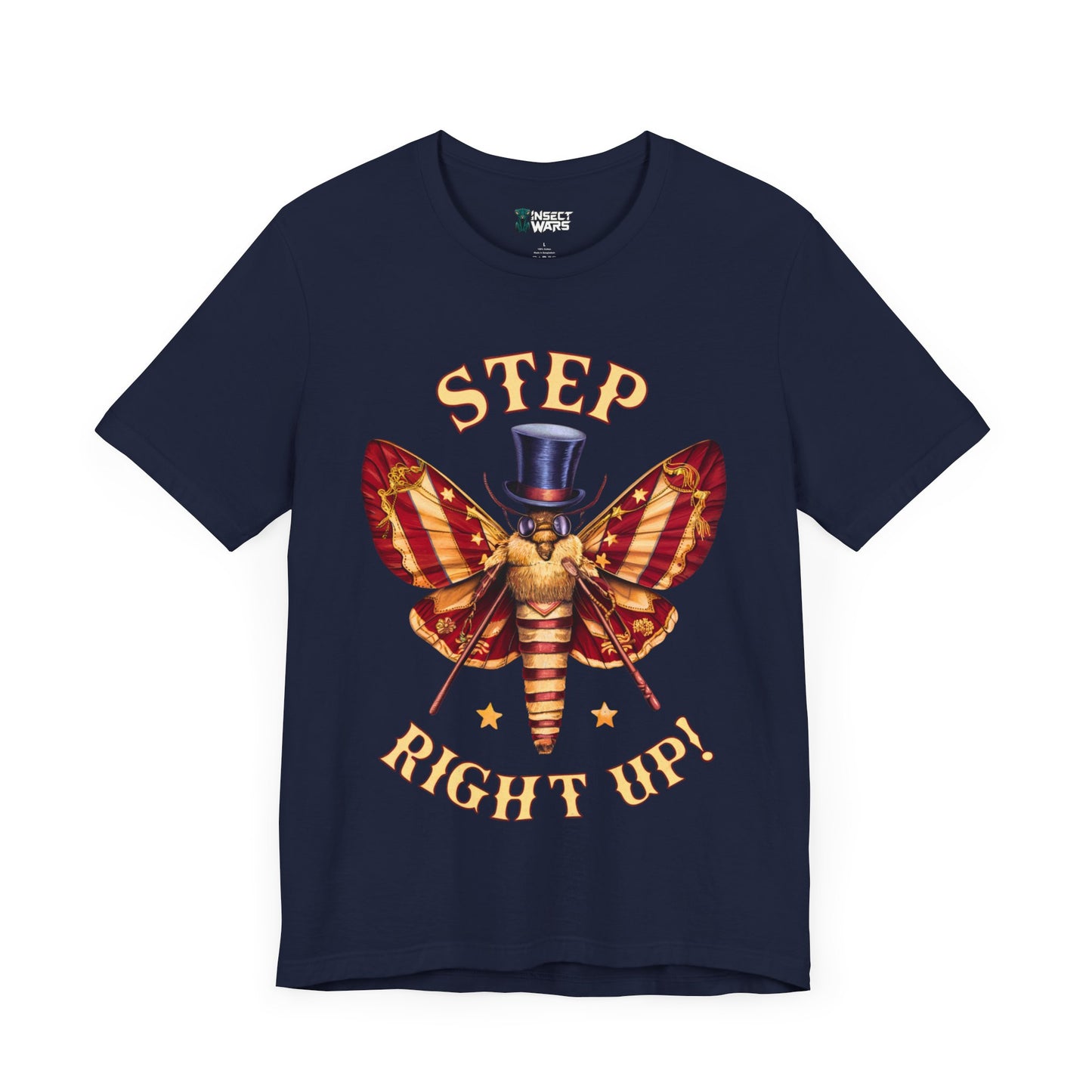 Step Right Up! – Circus Moth Performer Tee