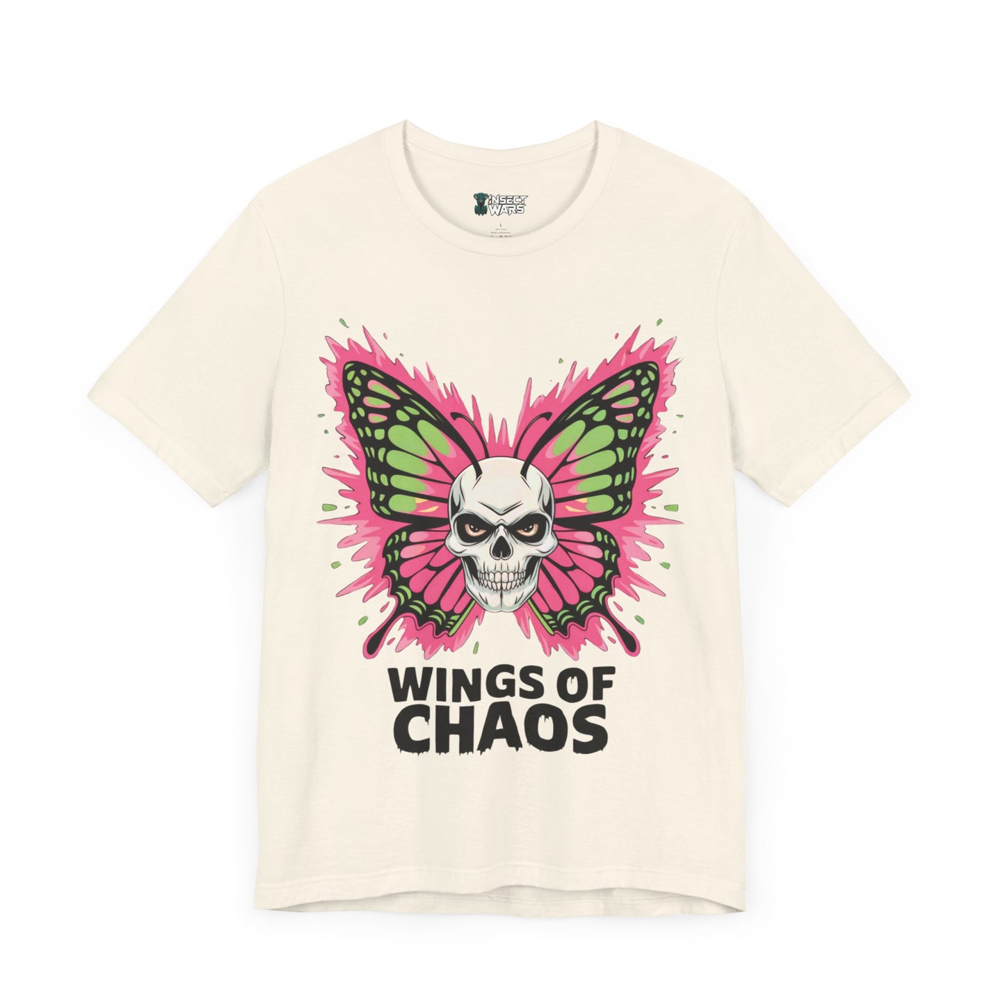 Butterfly Skull Chaos Wing Tee