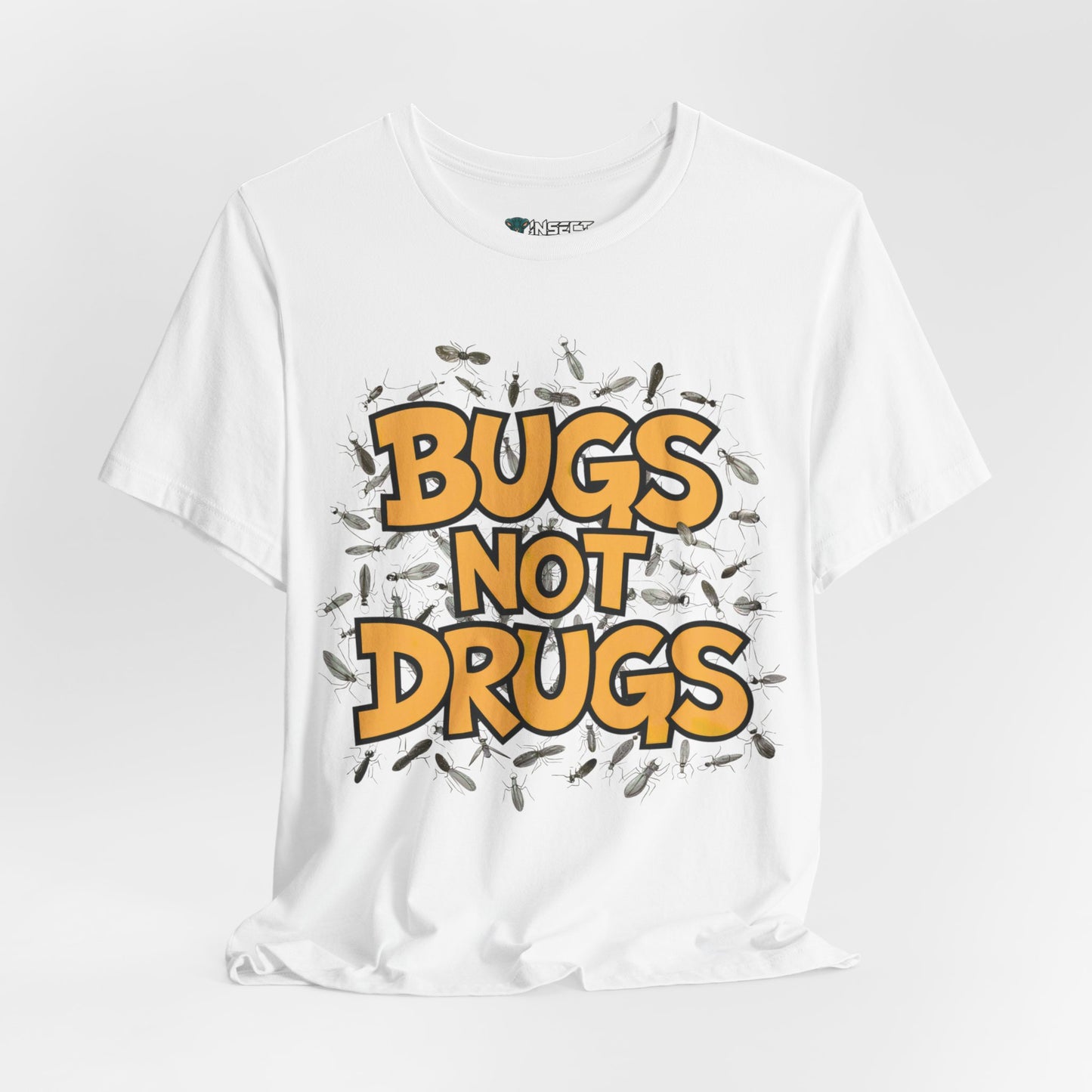 Bugs Not Drugs Graffiti Tee