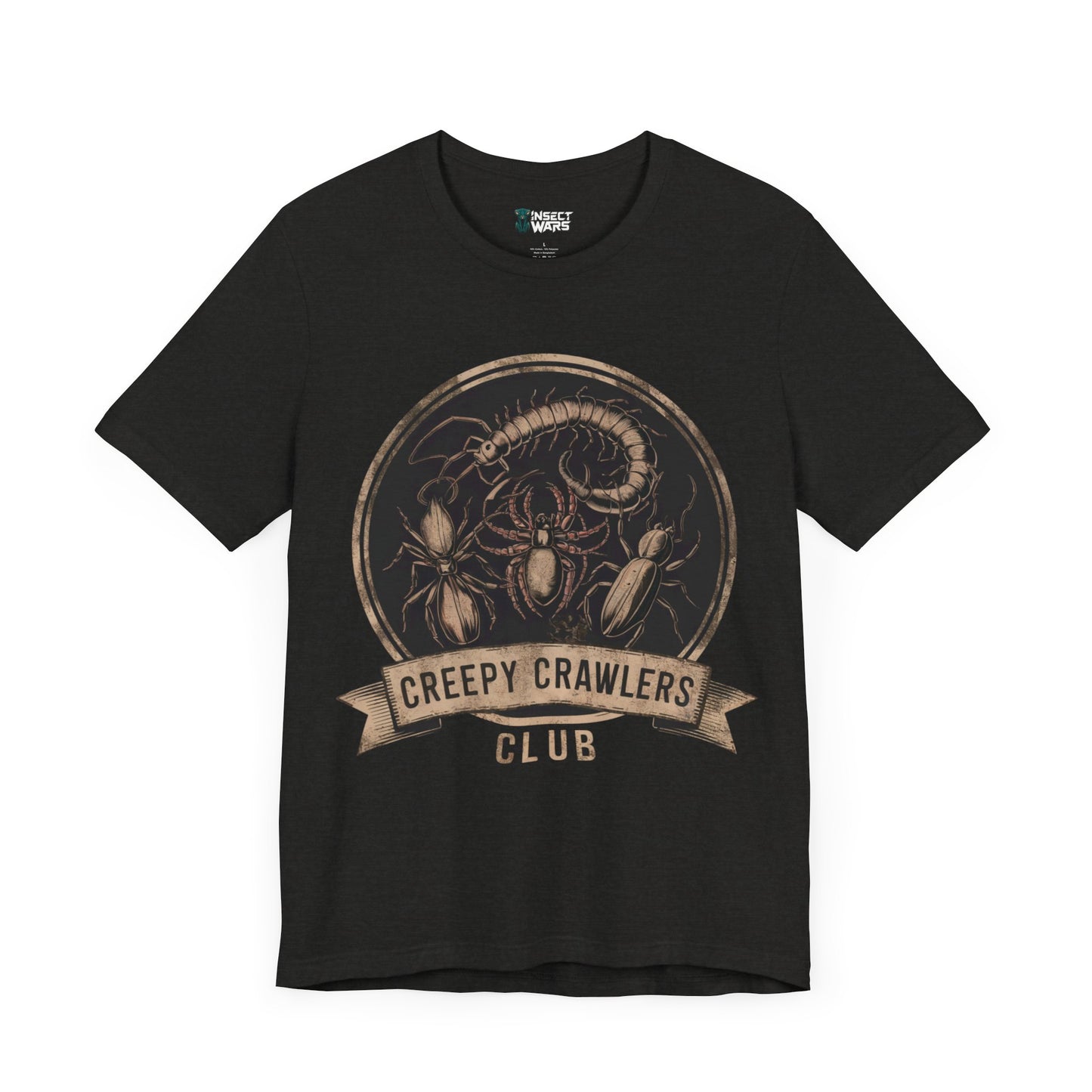 Creepy Crawlers Club Emblem Tee