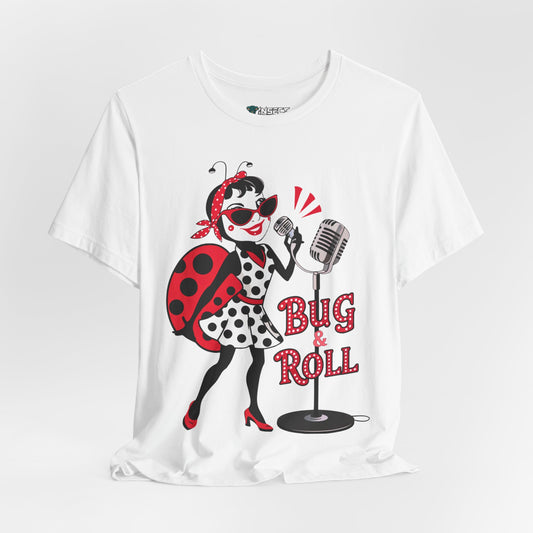 Bug & Roll – Vintage Rockabilly Tee