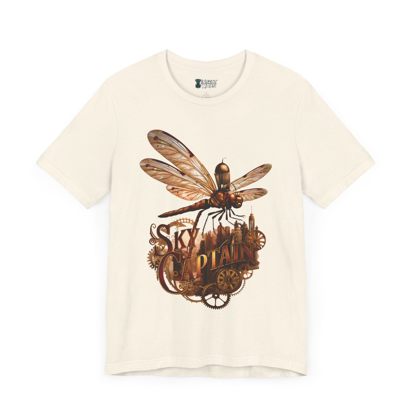 Sky Captain – Steampunk Dragonfly Tee