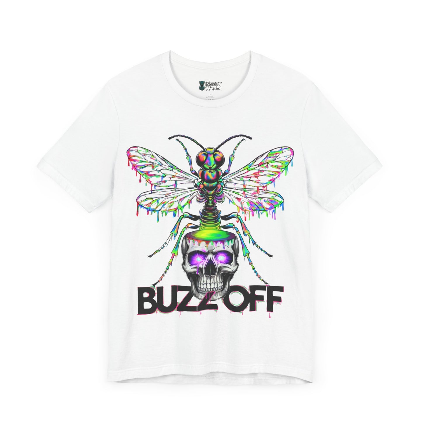 Psychedelic Wasp Skeleton Buzz Tee