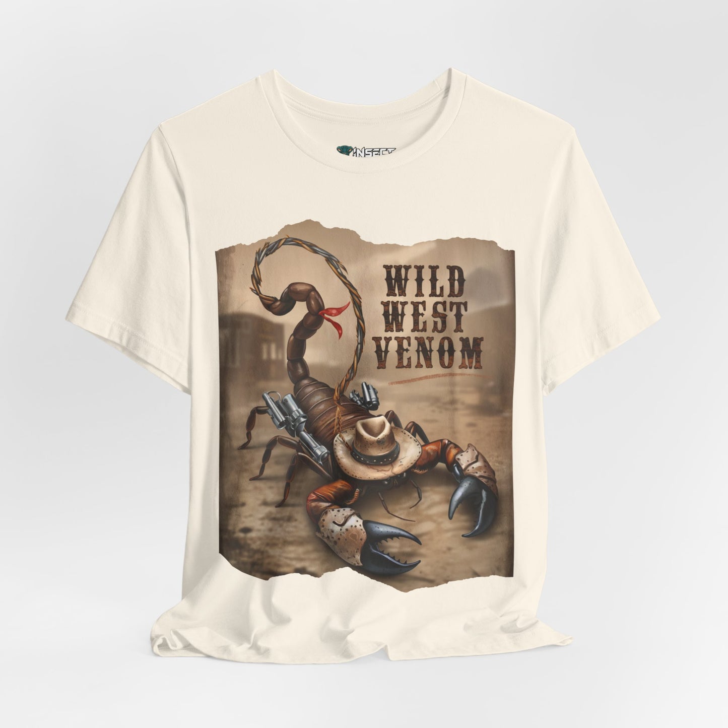 Wild West Venom – Gunslinger Scorpion Tee