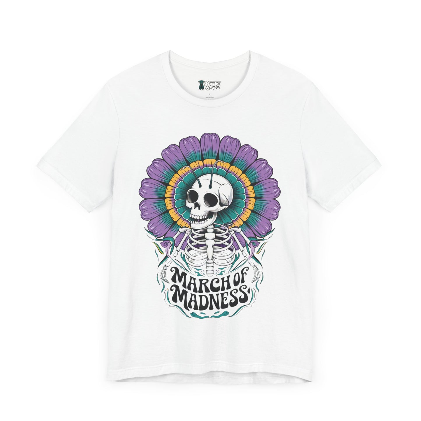 Ant Skeleton Floral March Tee