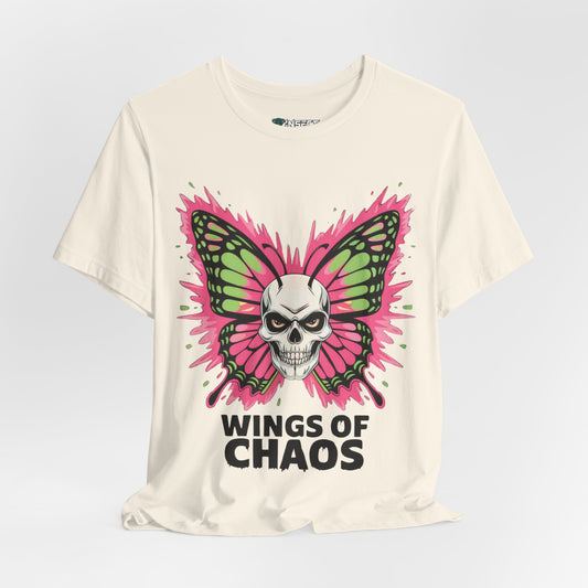 Butterfly Skull Chaos Wing Tee