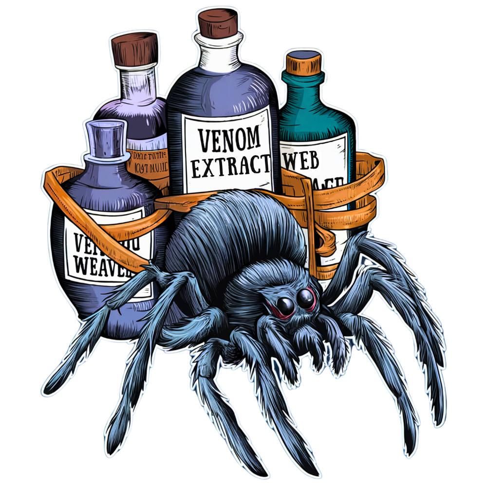 Arachnid Apothecary Potion Tee