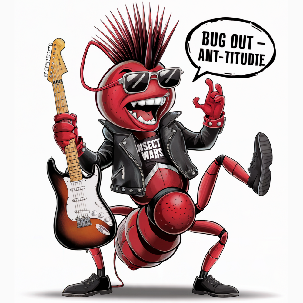 Bug Out – Ant-titude Rocker Tee